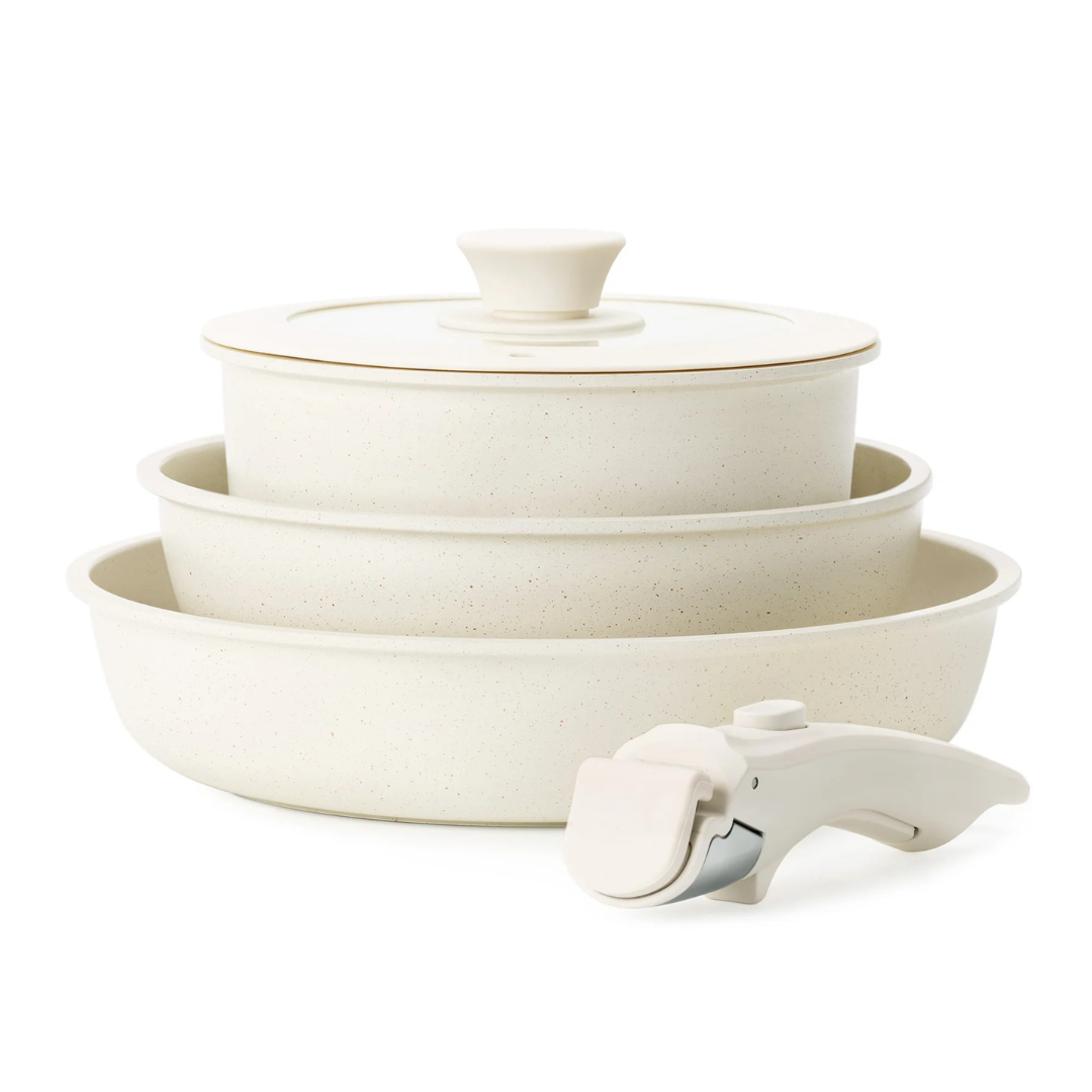 Kitcheum™ - 3 Pcs Non Stick Pots and Pans Set